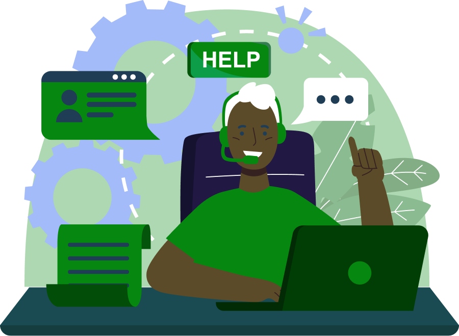 Contact Illustration